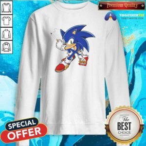 Official Sonic Smoking Sweatshirt