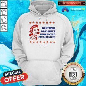 Official Team Kamala Voting Prevents Unwanted Vote For Harris Walz Hoodie