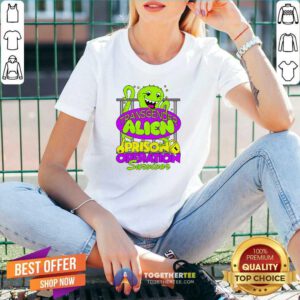 Official Transgender Alien Prison Operation Survivor V-neck