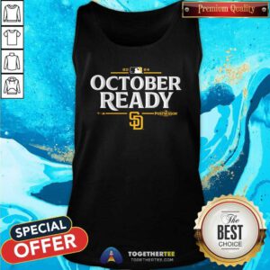Original San Diego Padres October Ready 2024 MLB Postseason Tank-top
