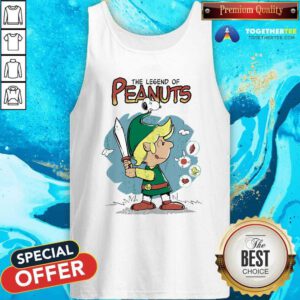 Original The Legend Of Peanuts Charlie Brown Tank-top