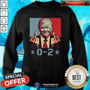 Original Trump 0-2 2024 Vintage Sweatshirt