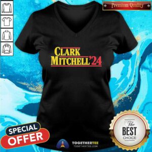 Premium Barstool Sports Clark Mitchell 24 V-neck