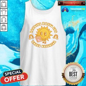 Premium Reading Makes The World Brighter Tank-top