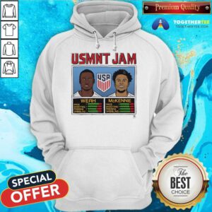 Premium USMNT Jam Weah And McKennie Hoodie