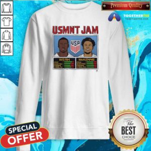 Premium USMNT Jam Weah And McKennie Sweatshirt