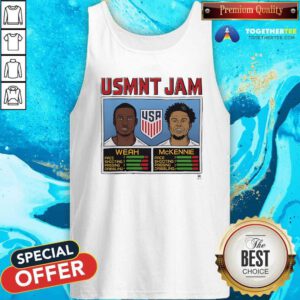 Premium USMNT Jam Weah And McKennie Tank-top