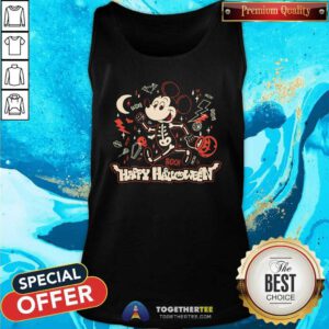 Pretty Disney Happy Halloween Mickey Mouse Tank-top