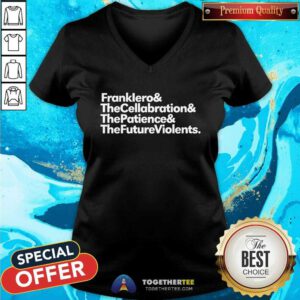 Top Frank Iero Rock Sound Issue 310 V-neck