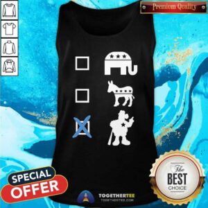 Top Phillygoat Vote Philly Tank-top
