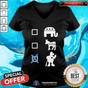 Top Phillygoat Vote Philly V-neck