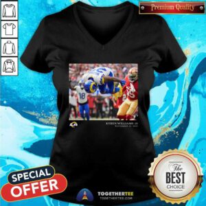 Awesome Kyren Williams Los Angeles Rams NFL Flash Features Week V-neck