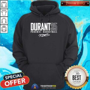 Hot Kevin Durant Phoenix Basketball Elite Hoodie