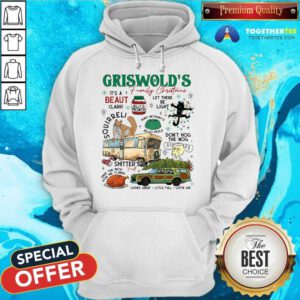 Premium Vintage Griswold Christmas Tree Farm Hoodie