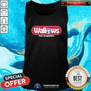 Awesome Wallows Globe Los Angeles Tank-top