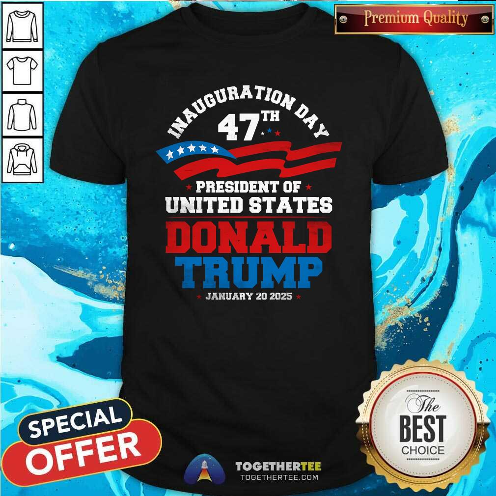 Funny Donald Trump Won 2024 Election Inauguration T-Shirt