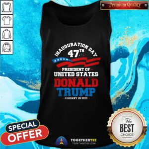 Funny Donald Trump Won 2024 Election Inauguration Tank-top