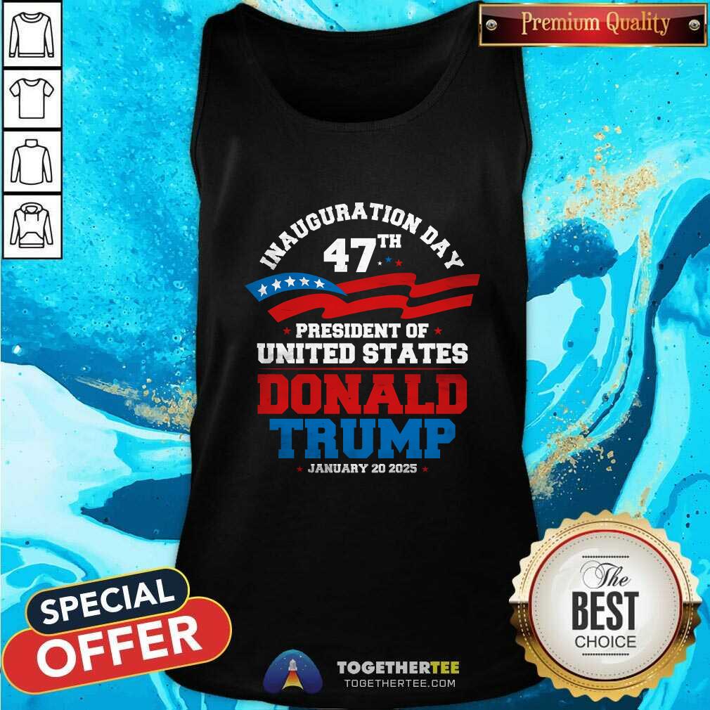 Funny Donald Trump Won 2024 Election Inauguration Tank-top