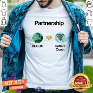 Funny Partnership Degod Critters Quest T-Shirt