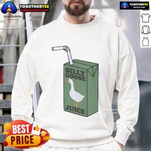 Funny Silly Goose Juice Sweatshirt in vibrant colors, perfect for playful casual wear and expressing your fun personality.