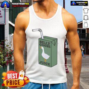 Funny Silly Goose Juice Tank Top featuring a playful design perfect for summer fun and casual outings.