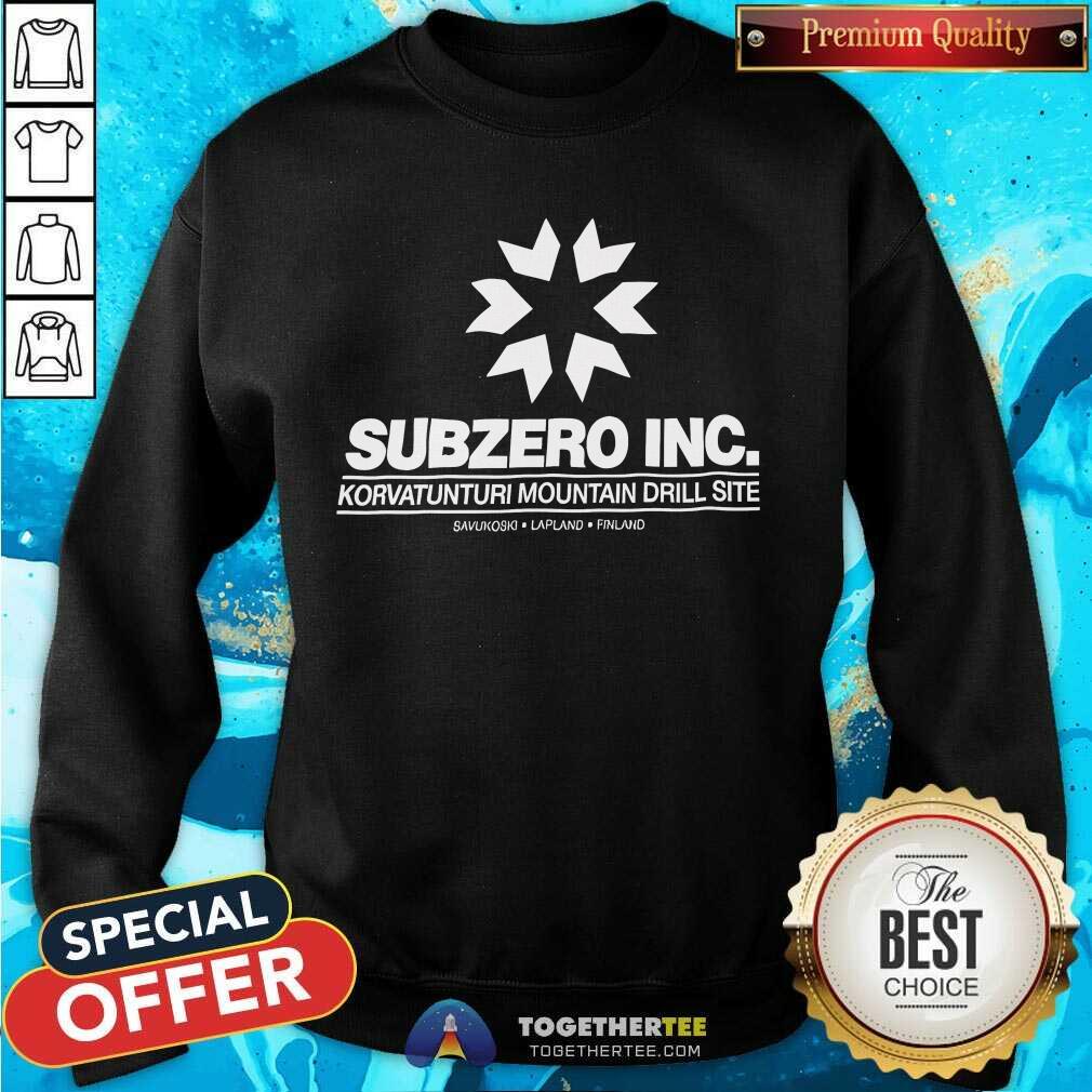 Funny Subzero Inc Korvatunturi Mountain Drill Site Sweatshirt