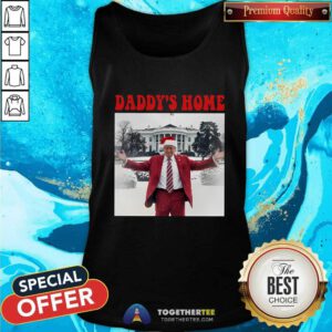 Good Daddy's Home White House Christmas Trump Tank-top