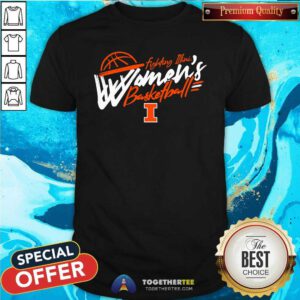 Hot Illinois Women's Basketball Net T-Shirt