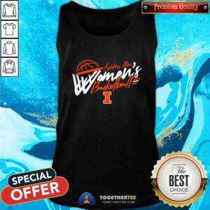Hot Illinois Women's Basketball Net Tank-top
