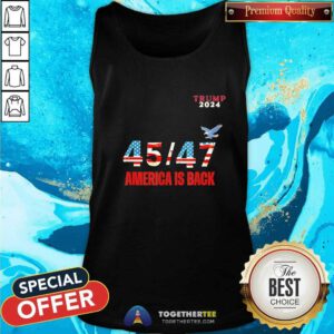 Hot Trump 45 47 Make America Great Again 2024 Tank-top