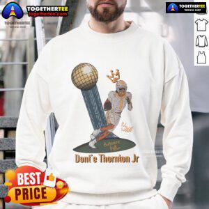 Alt Text: Cartoon sweatshirt featuring the Nice Baltimore Built design by Donte Thornton Jr., perfect for casual wear.