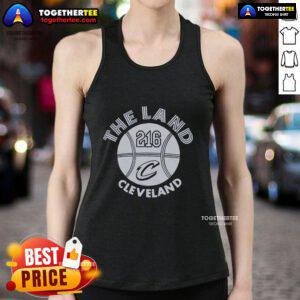 Official Cleveland Cavaliers City 216 Tank Top featuring team logo and vibrant colors for fans and casual wear.