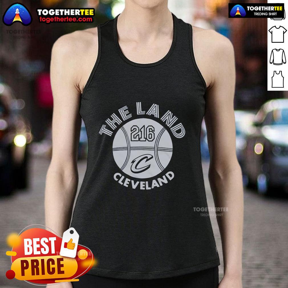 Official Cleveland Cavaliers City 216 Tank Top featuring team logo and vibrant colors for fans and casual wear.