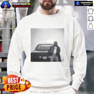 Alt Text: Official Kendrick Lamar Album GNX Sweatshirt featuring bold graphics and a stylish design for music fans.