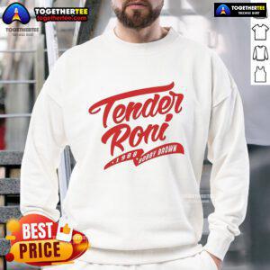 Official Tender Roni 1988 Bobby Brown sweatshirt featuring iconic design and vibrant colors, perfect for retro fashion lovers.
