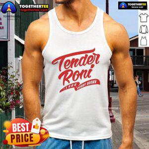 Official Tender Roni 1988 Bobby Brown tank top featuring iconic design and vibrant colors, perfect for retro fashion lovers.