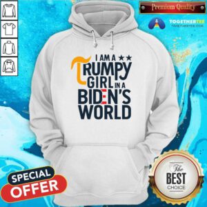 Official Trump Girl In Biden's World The Vision For 2024 Hoodie