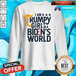 Official Trump Girl In Biden's World The Vision For 2024 Sweatshirt