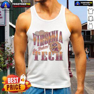 Official Virginia Tech Hokies Baller Bounce Tank Top featuring vibrant team colors and logo, perfect for game day wear.