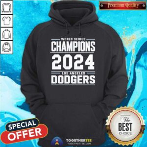 Official World Series Champion 2024 Los Angeles Dodgers Hoodie