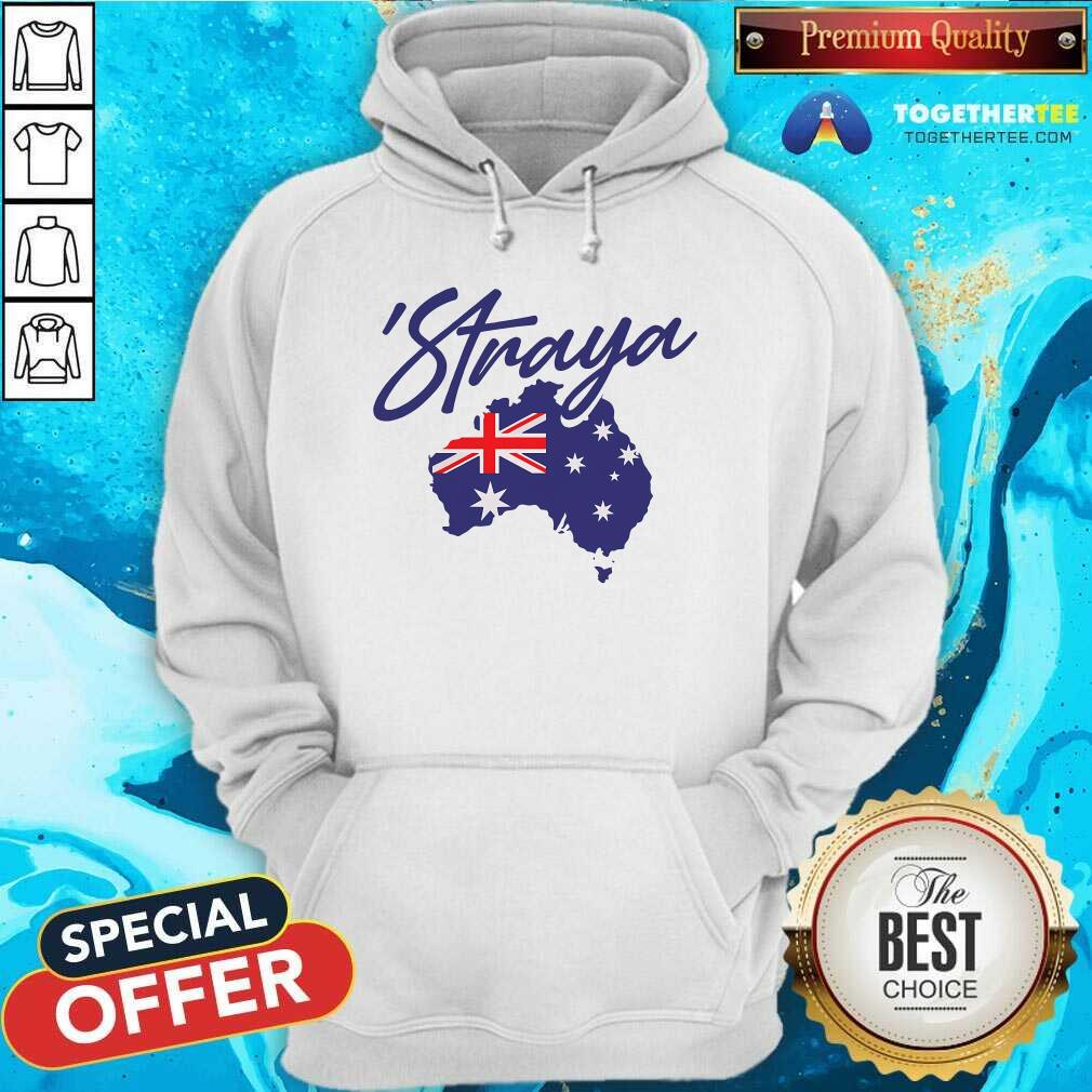 Original Straya Aussie For Australian Slang Hoodie