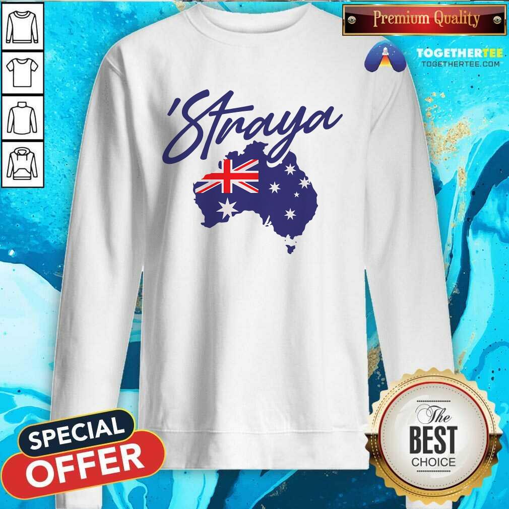 Original Straya Aussie For Australian Slang Sweatshirt