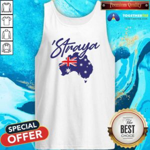Original Straya Aussie For Australian Slang Tank-top