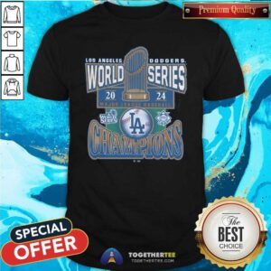Premium Los Angeles Dodgers 2024 World Series Champions Baseball T-Shirt