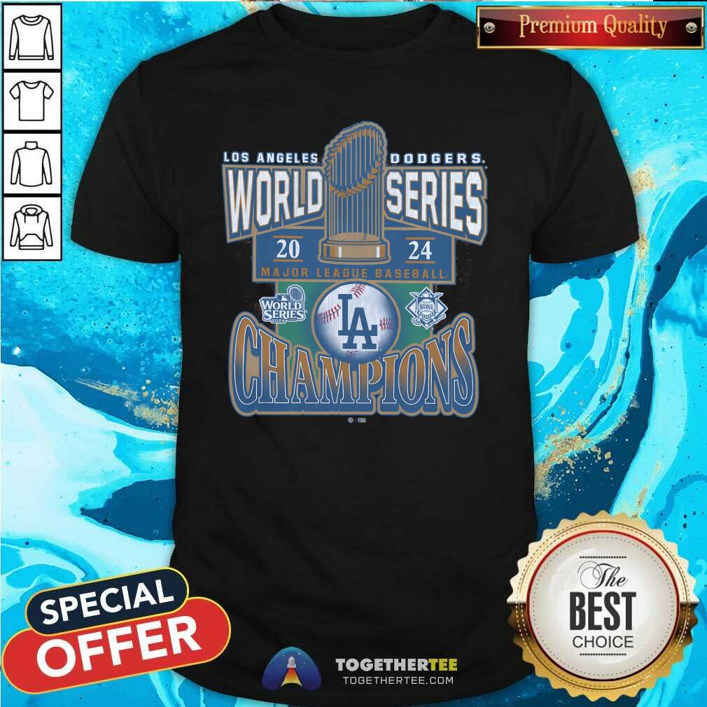 Premium Los Angeles Dodgers 2024 World Series Champions Baseball T-Shirt