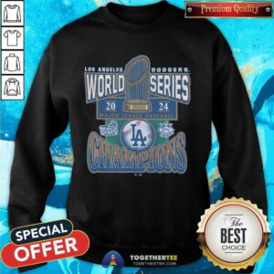 Premium Los Angeles Dodgers 2024 World Series Champions Baseball Sweatshirt