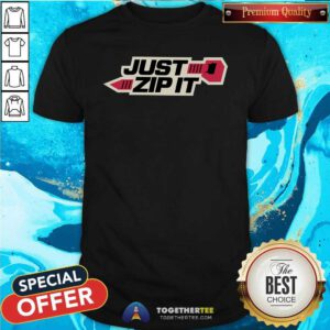 Pretty Tongue Tied II Just Zip It T-Shirt