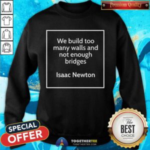 Top Inspirational Isaac Newton Science Sweatshirt