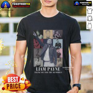 Alt Text: Top Liam Tour Danke Yoy Fr Die Erinnerungen Paney Music Classic T-Shirt showcasing vibrant design and tour details.