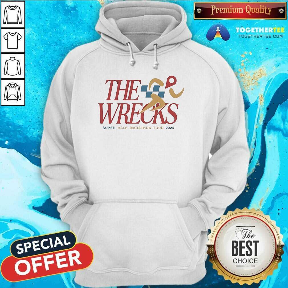 Top The Wrecks Super Half Marathon Tour 2024 Hoodie